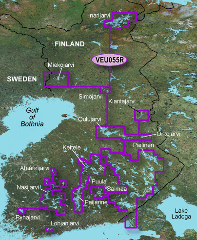 BlueChart g3 Vision HD regular EU055R karttakortti