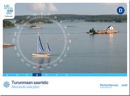 Merikarttasarja D. Turunmaan saaristo