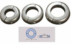 Akselisinkki Kapea Ø45mm  Zn anodi