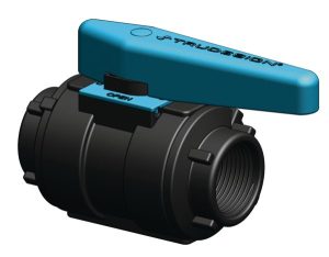 Kuulaventtiili 1 1/4" komposiitti Trudesign