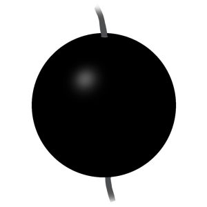 Ankkuripallo päivämerkki 60 cm kokoon taitettava
