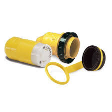 Marinco 32A -pistoke 6360CRNX + suojatulppa