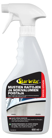 Mustien raitojen ja nokivalumien poistaja 650ml