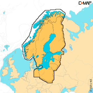 C-MAP DISCOVER X M-EN-Y055 SD karttakortti