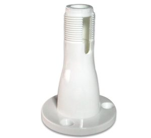 PA-7 valkoinen nylon antennnijalka tasoasennukseen