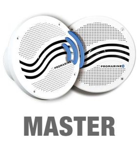 Promarine BT65 Bluetooth pääkaiuttimet 6,5" valk