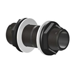 laipion Läpivienti 1,1/2"  komposiitti musta
