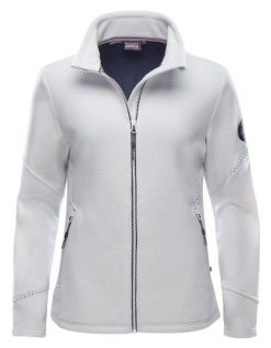 Amica Fleece - Naisten fleece-takki, valkoine
