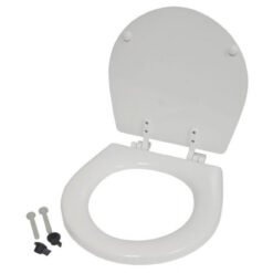 Jabsco WC-istuin+ kansi compact/valkoinen