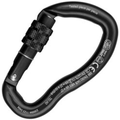 Ergo Screw Sleeve -epäsymmetrinen alu.karabiini