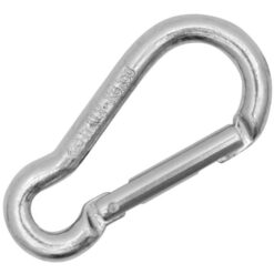 Alumiini Palominehenhaka eloksoitu 100x11mm 16kN