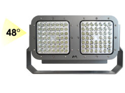150W TERENEZ floodlight - 24VDC - 48° - 24000lm -